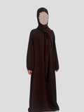 Einteilige Abaya mit integriertem Hijab