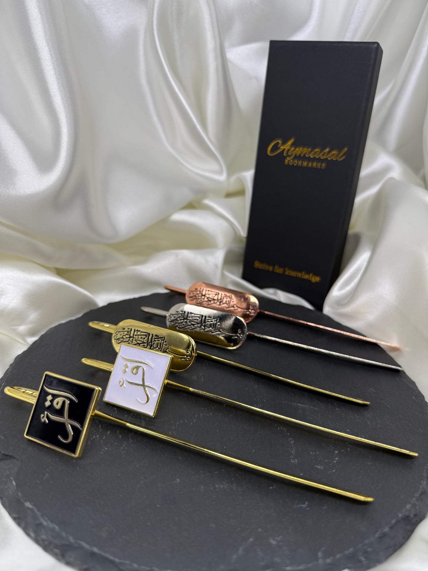 Aymasal Bookmarks Lesezeichen Metal