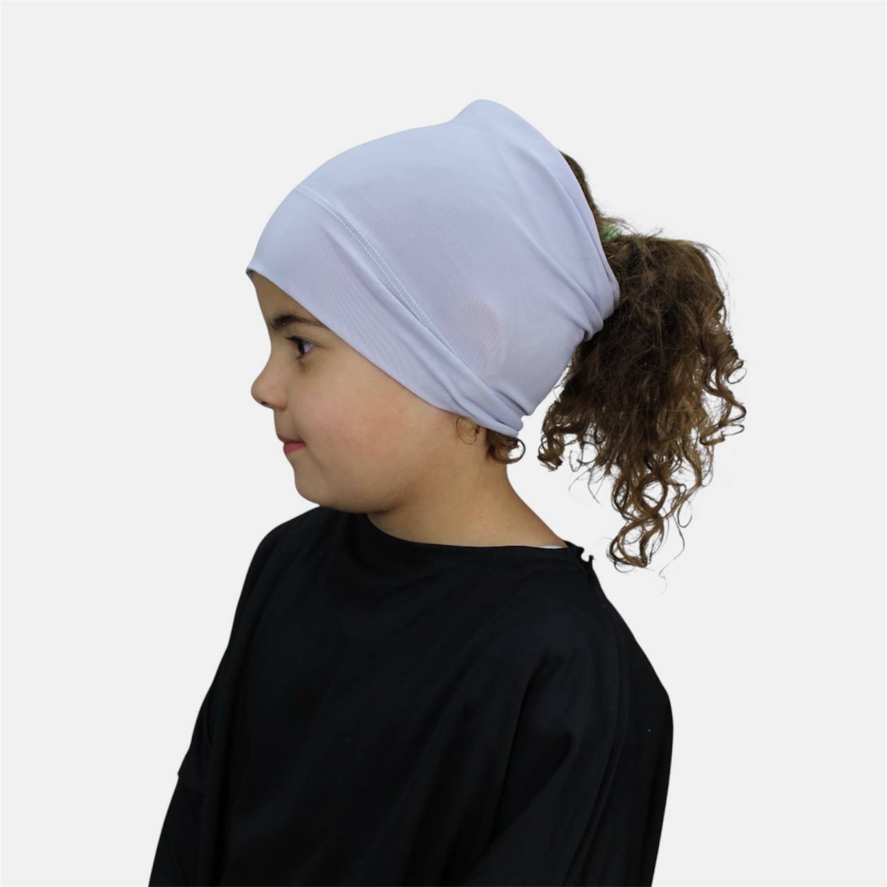 Kinder Mädchen Hijab 2 tlg. mit Bone