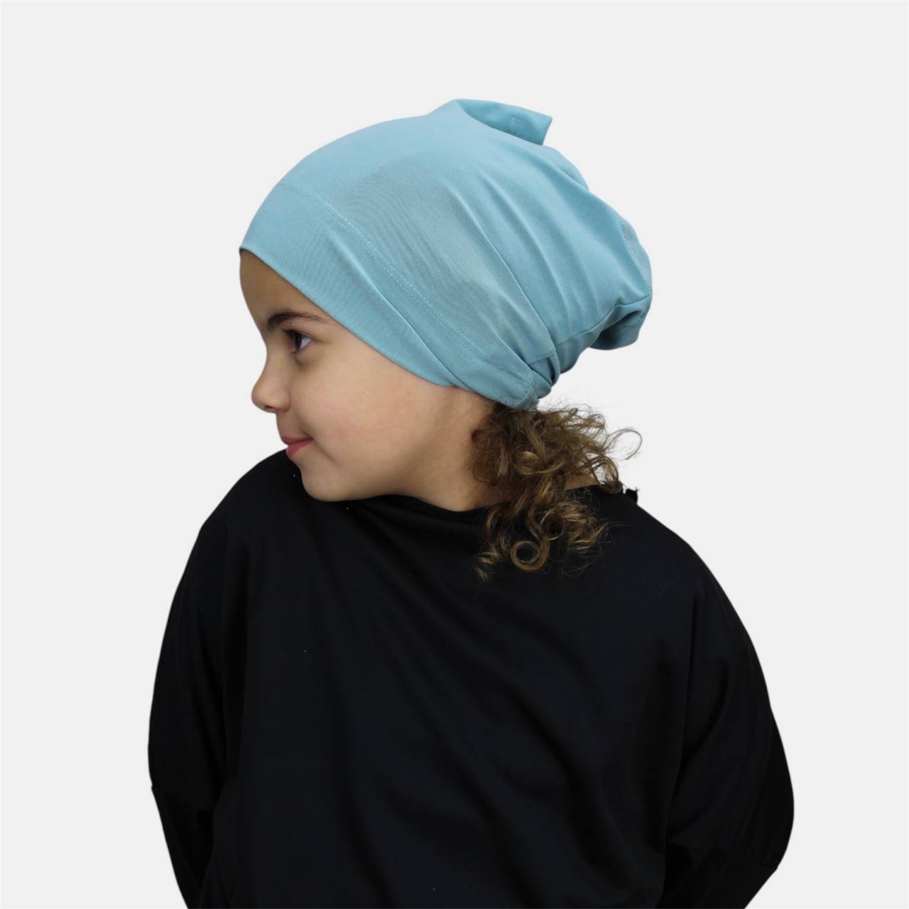 Kinder Mädchen Hijab 2 tlg. mit Bone