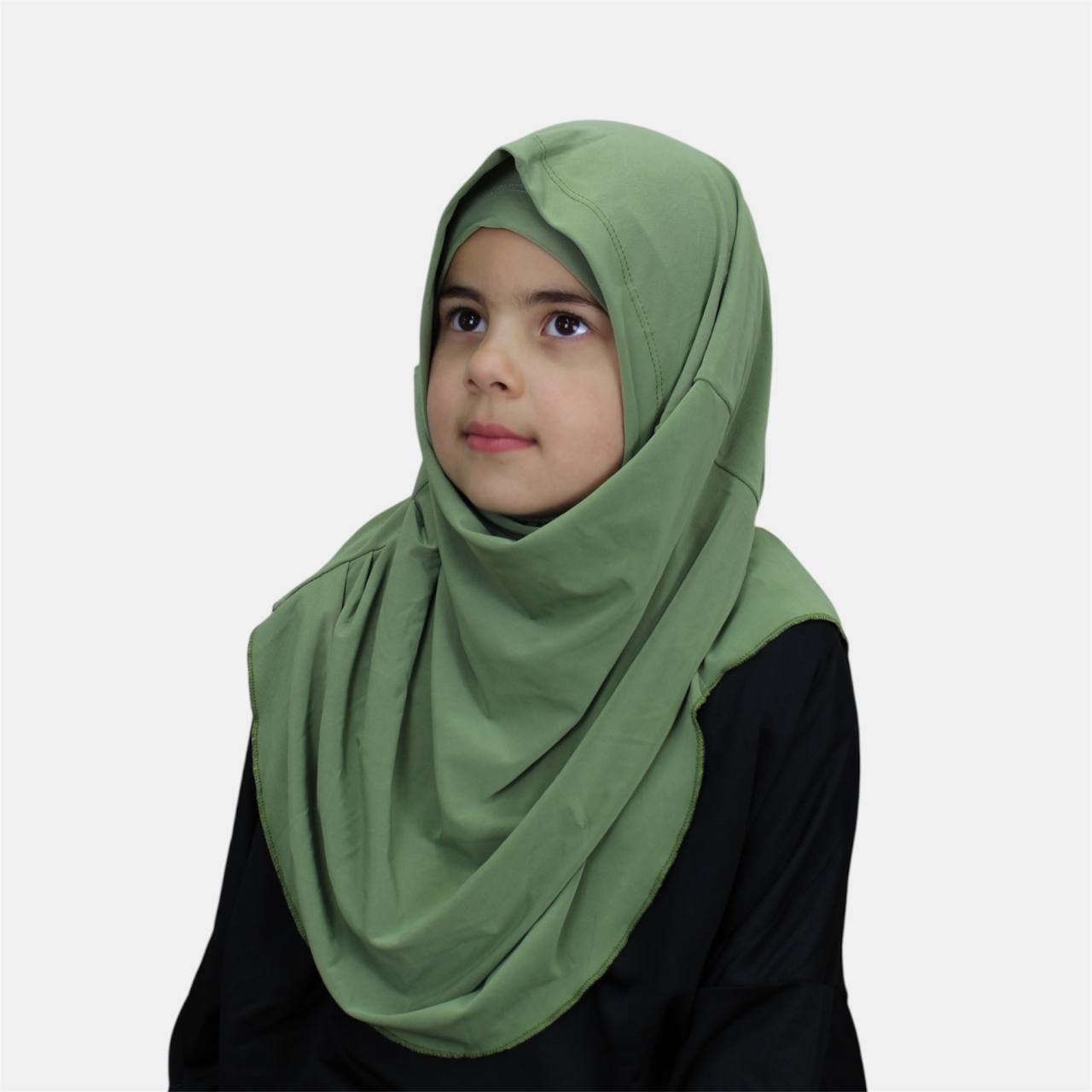 Kinder Mädchen Hijab 2 tlg. mit Bone