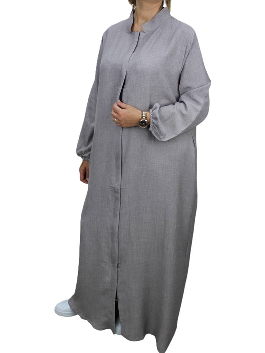 Stillkleid Abaya Nehir mit Reißverschluss