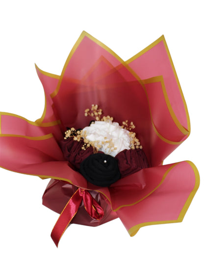 Hijab Bouquet Bordeaux