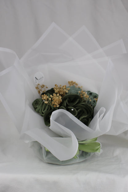 Hijab Bouquet Strauss - Grün