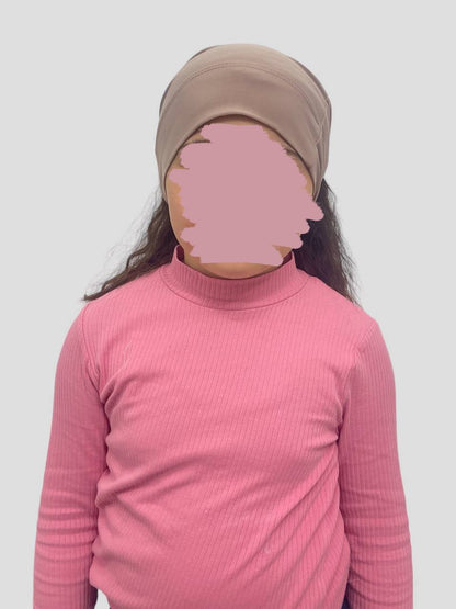 Kinder Mädchen Hijab 2 tlg. mit Bone