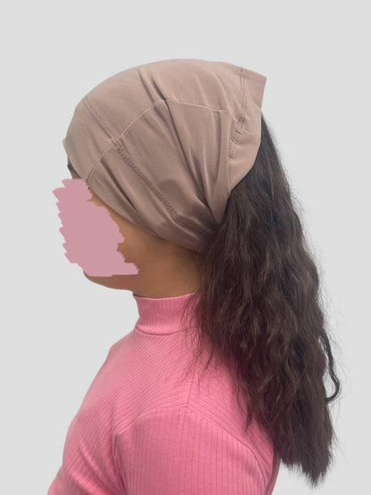 Kinder Mädchen Hijab 2 tlg. mit Bone