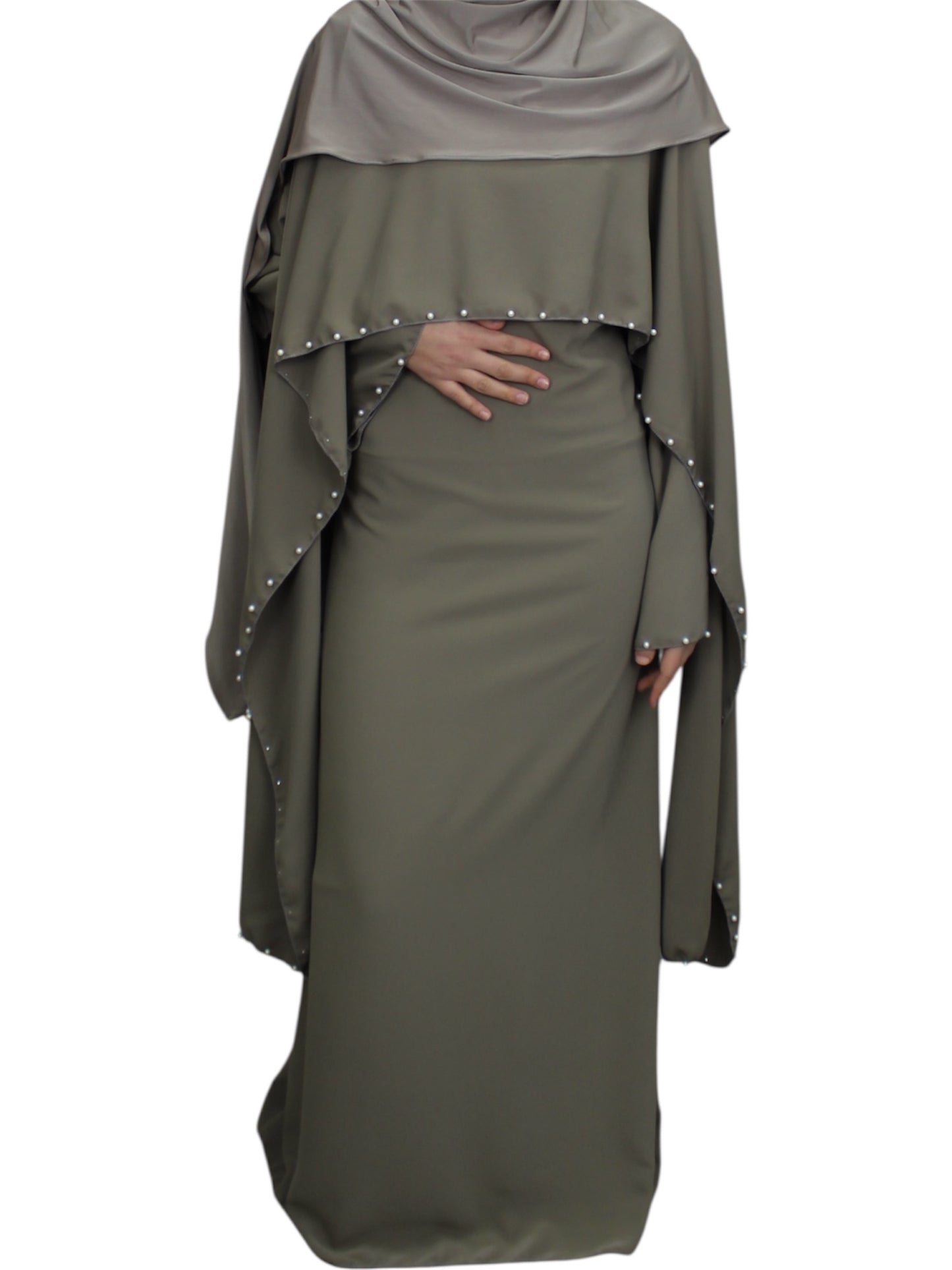 Liya Kleid mit Perlen