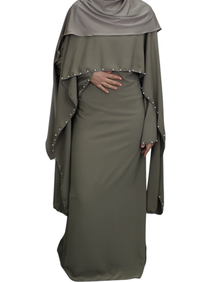 Liya Kleid mit Perlen