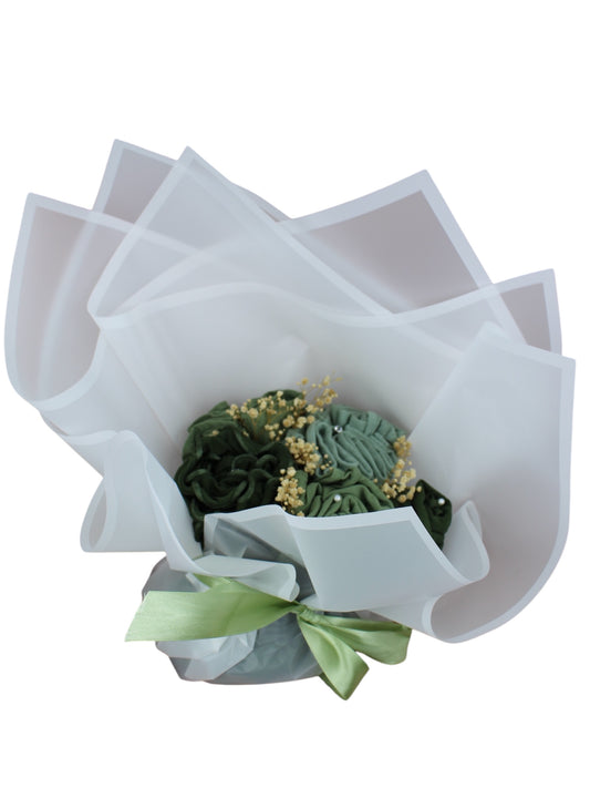Hijab Bouquet Strauss - Grün