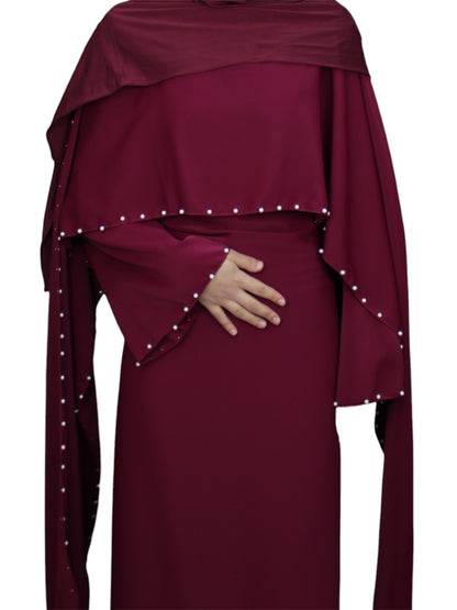 Liya Kleid mit Perlen