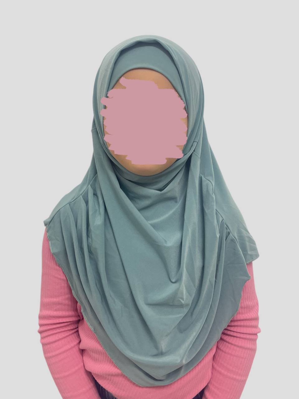 Kinder Mädchen Hijab 2 tlg. mit Bone