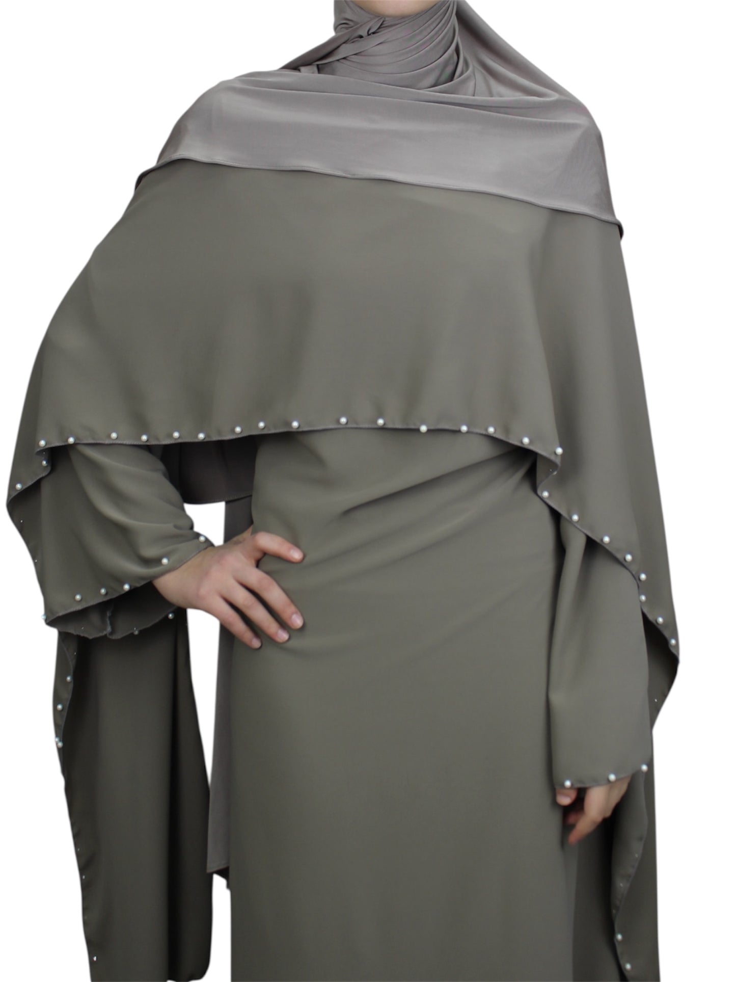 Liya Kleid mit Perlen