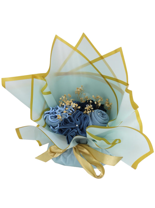 Hijab Bouquet Strauss - Blau