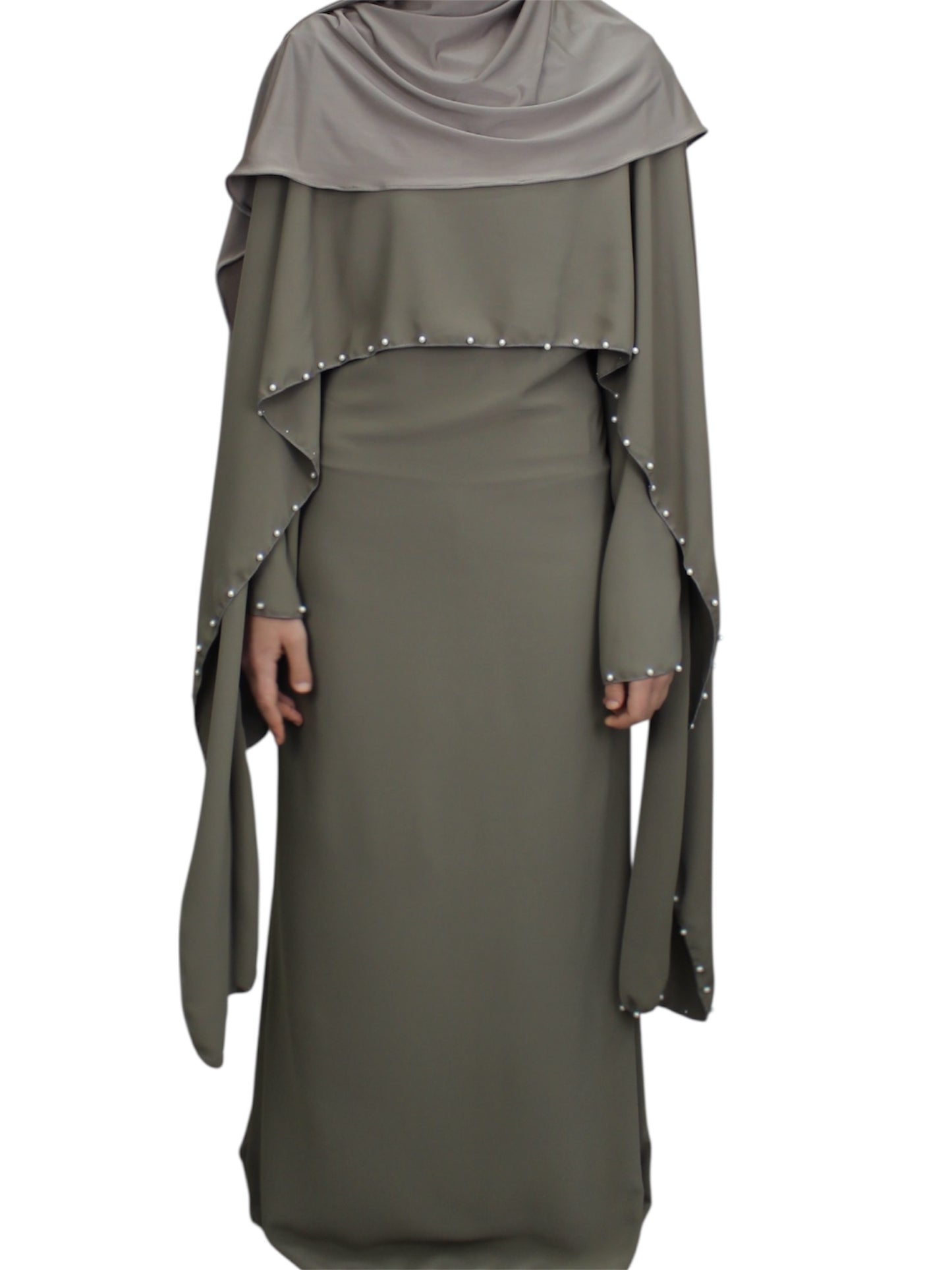 Liya Kleid mit Perlen