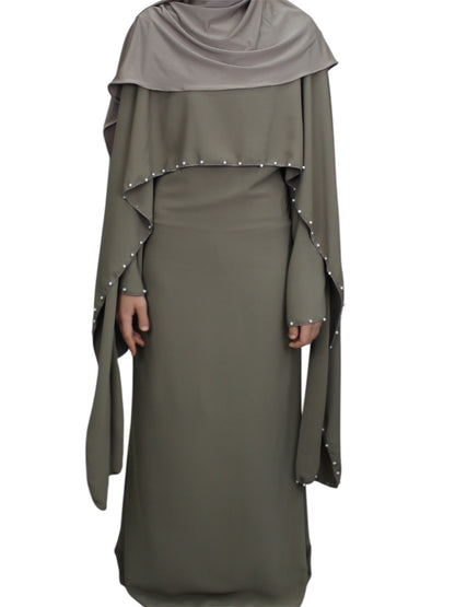 Liya Kleid mit Perlen