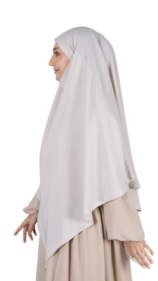 Einlagiger Khimar HIBA Medina Seide