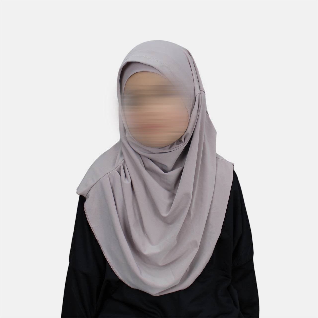 Kinder Mädchen Hijab 2 tlg. mit Bone
