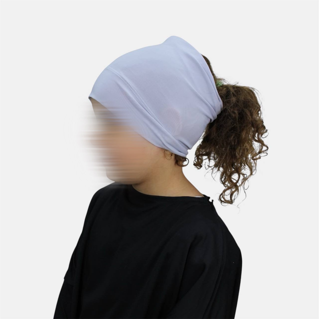 Kinder Mädchen Hijab 2 tlg. mit Bone