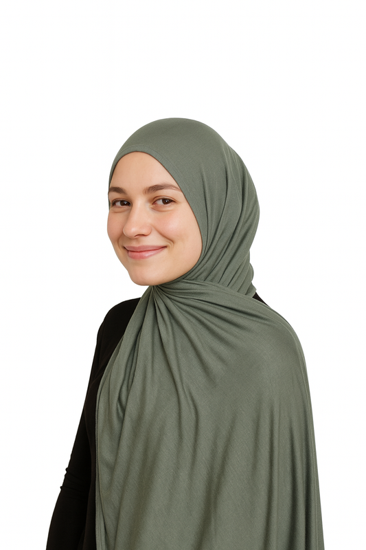Easy Jersey Hijab Türkis