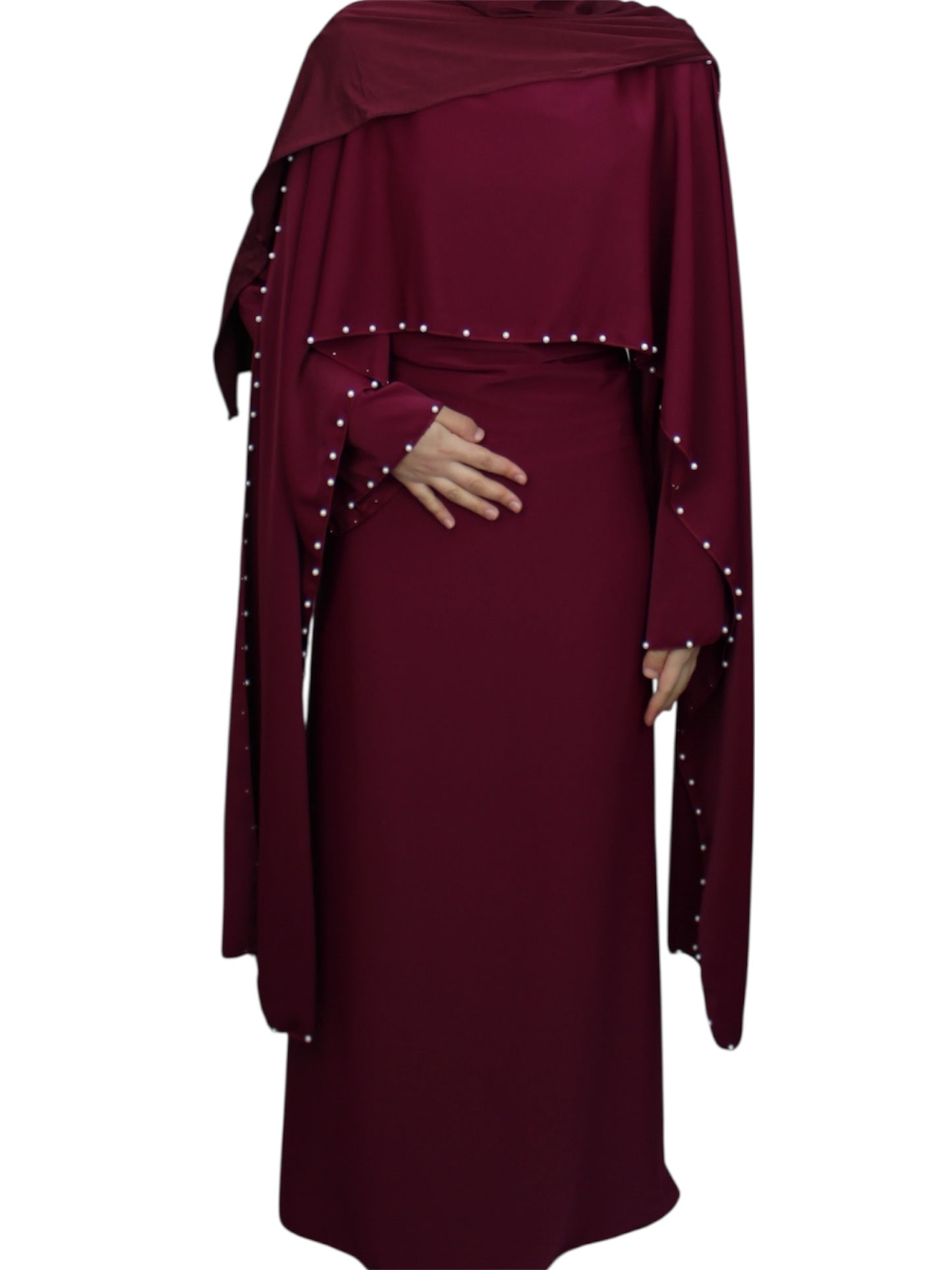 Liya Kleid mit Perlen