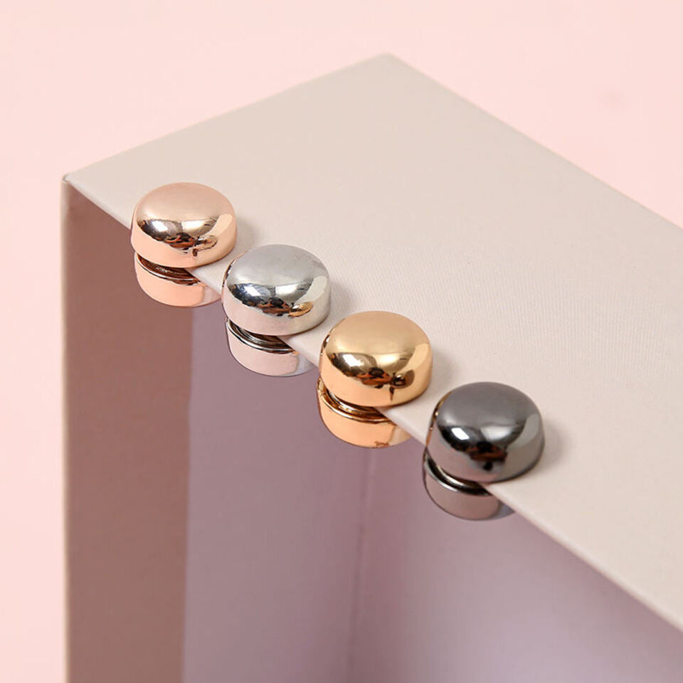 Hijab Magneten 4er oder 8er Pack gold mix