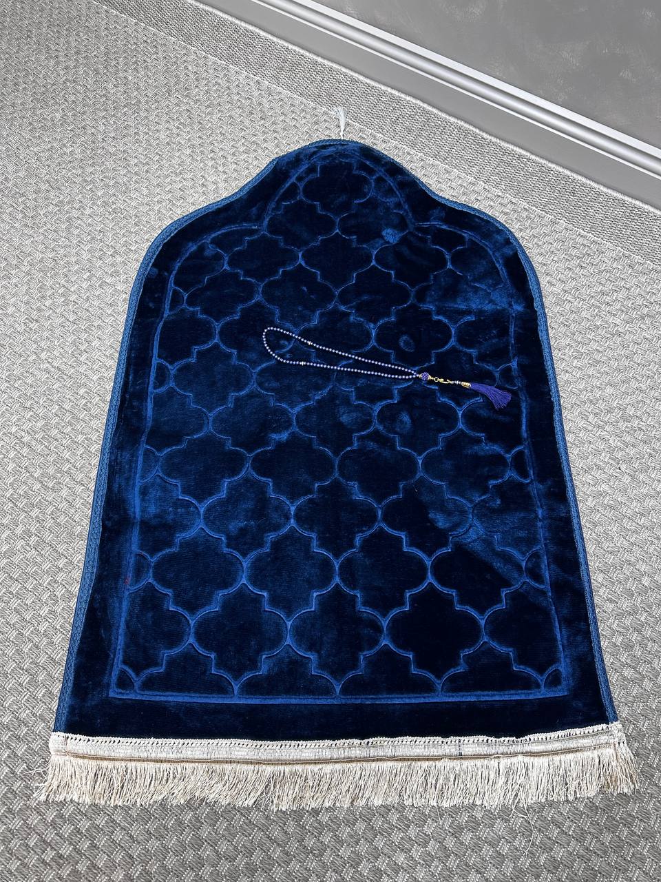 Gebetsteppich & Gebetskette 70x110cm