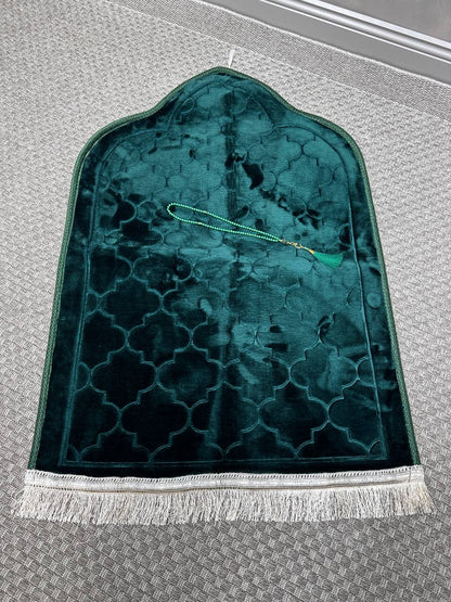 Gebetsteppich & Gebetskette 70x110cm