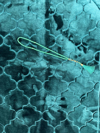 Gebetsteppich & Gebetskette 70x110cm