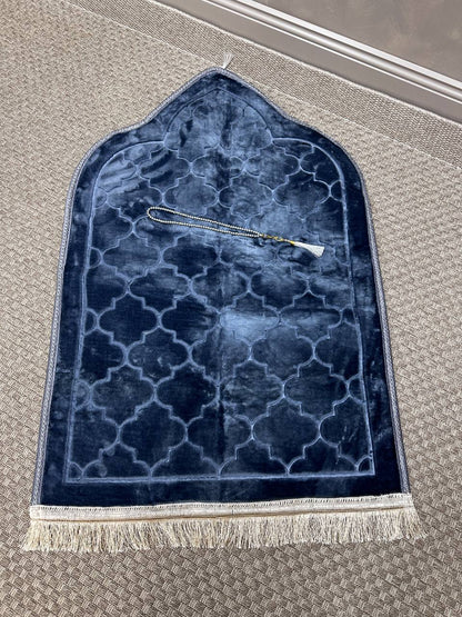 Gebetsteppich & Gebetskette 70x110cm