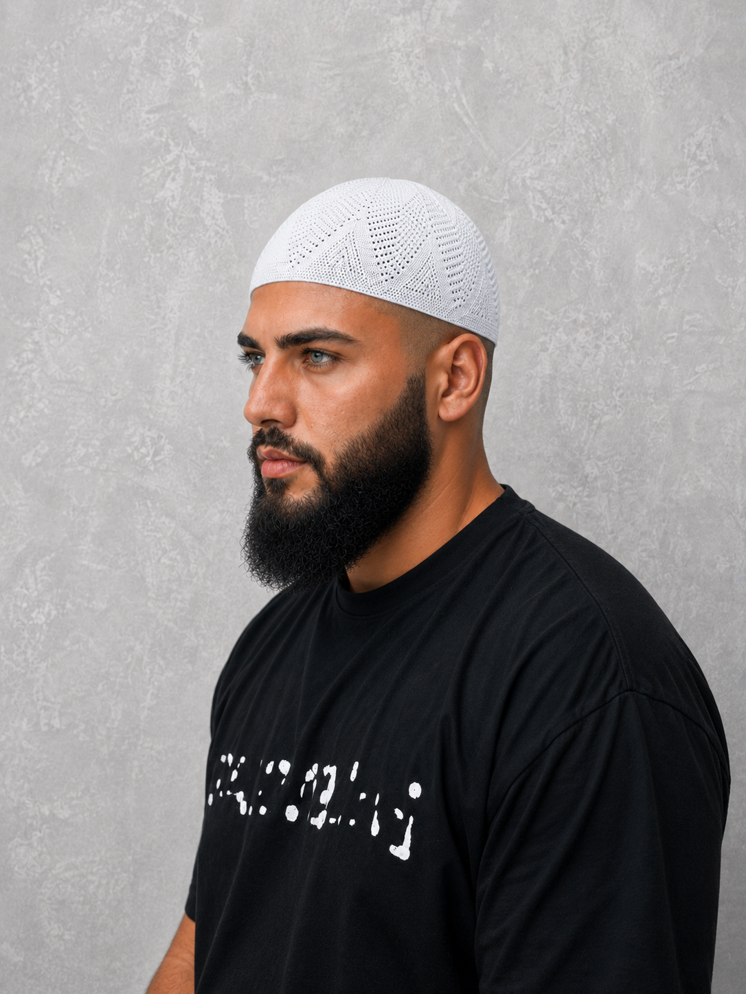 Ikbal elastische Gebetsmütze