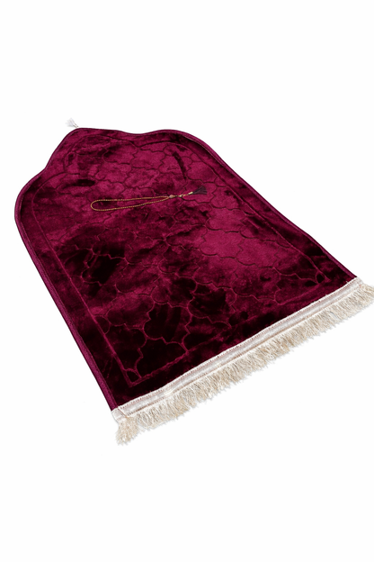 Gebetsteppich & Gebetskette 70x110cm