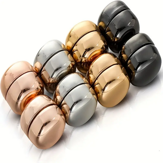 Hijab Magneten 8er Pack gold mix