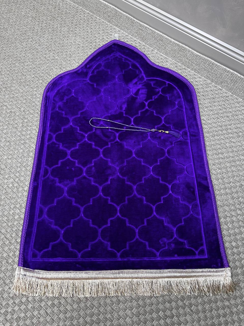 Gebetsteppich & Gebetskette 70x110cm