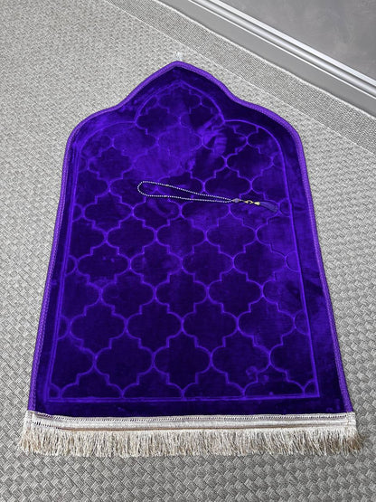 Gebetsteppich & Gebetskette 70x110cm