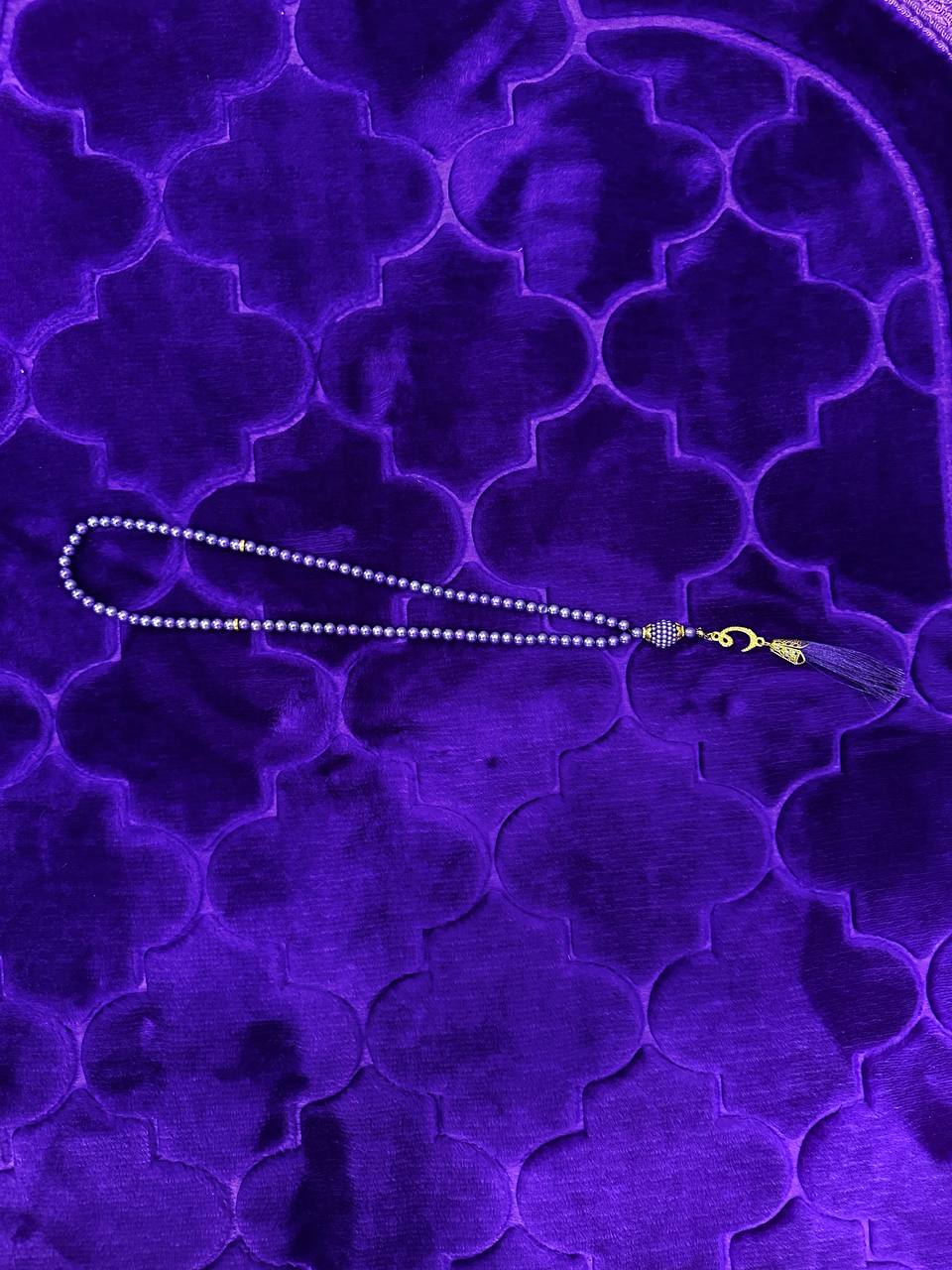 Gebetsteppich & Gebetskette 70x110cm