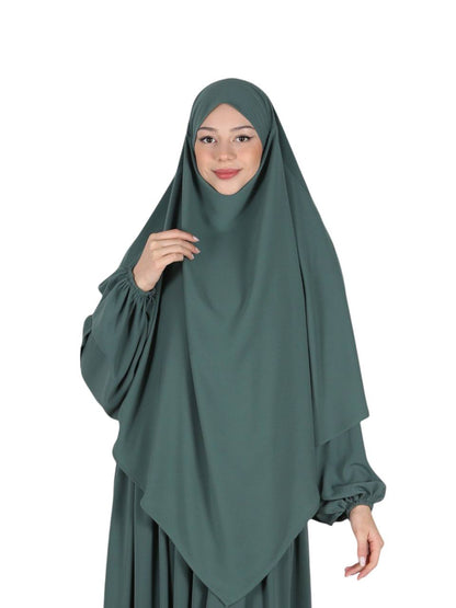 Einlagiger Khimar HIBA Medina Seide