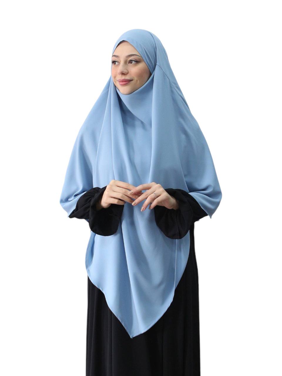 Einlagiger Khimar HIBA Medina Seide