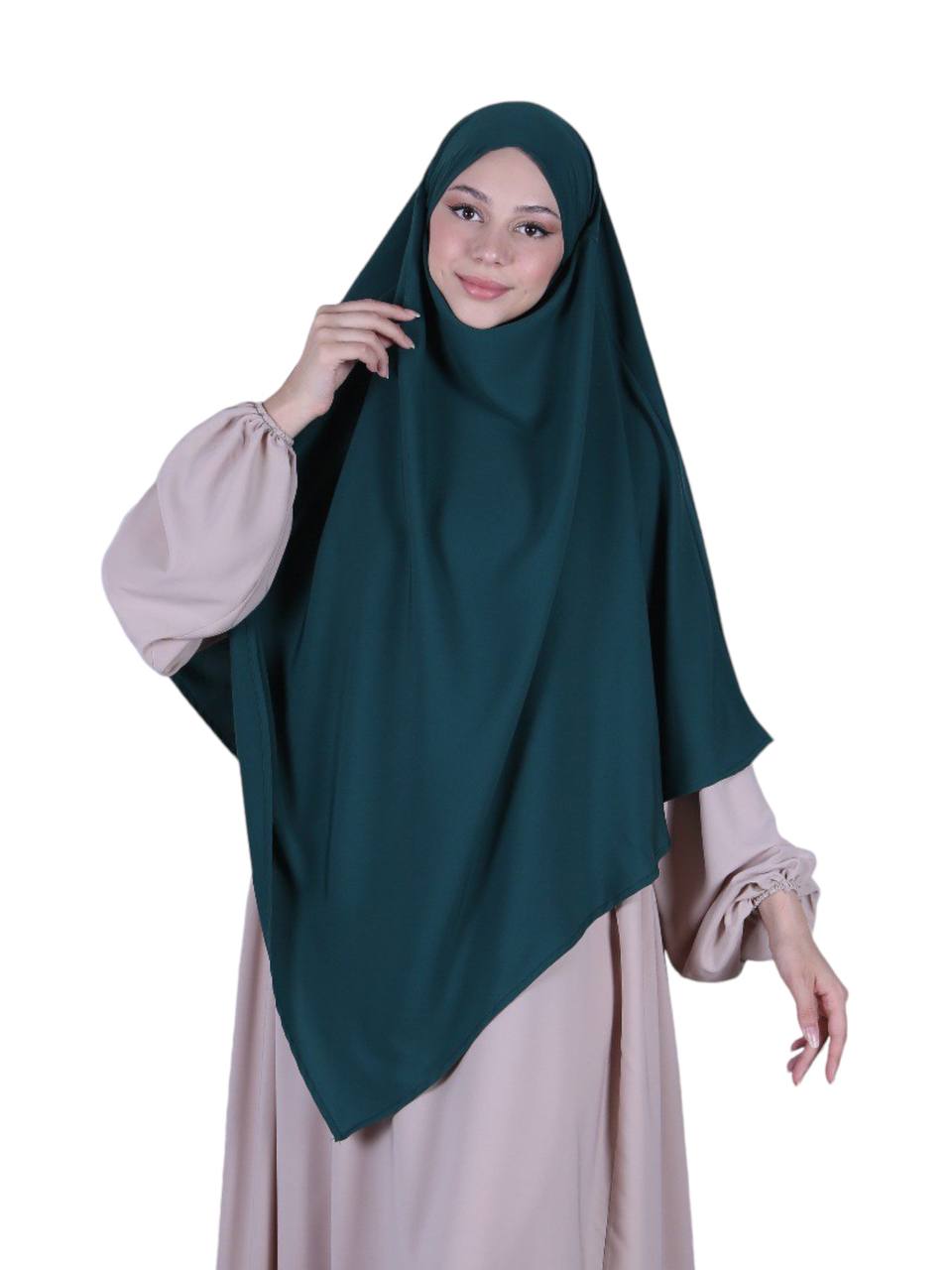 Einlagiger Khimar HIBA Medina Seide