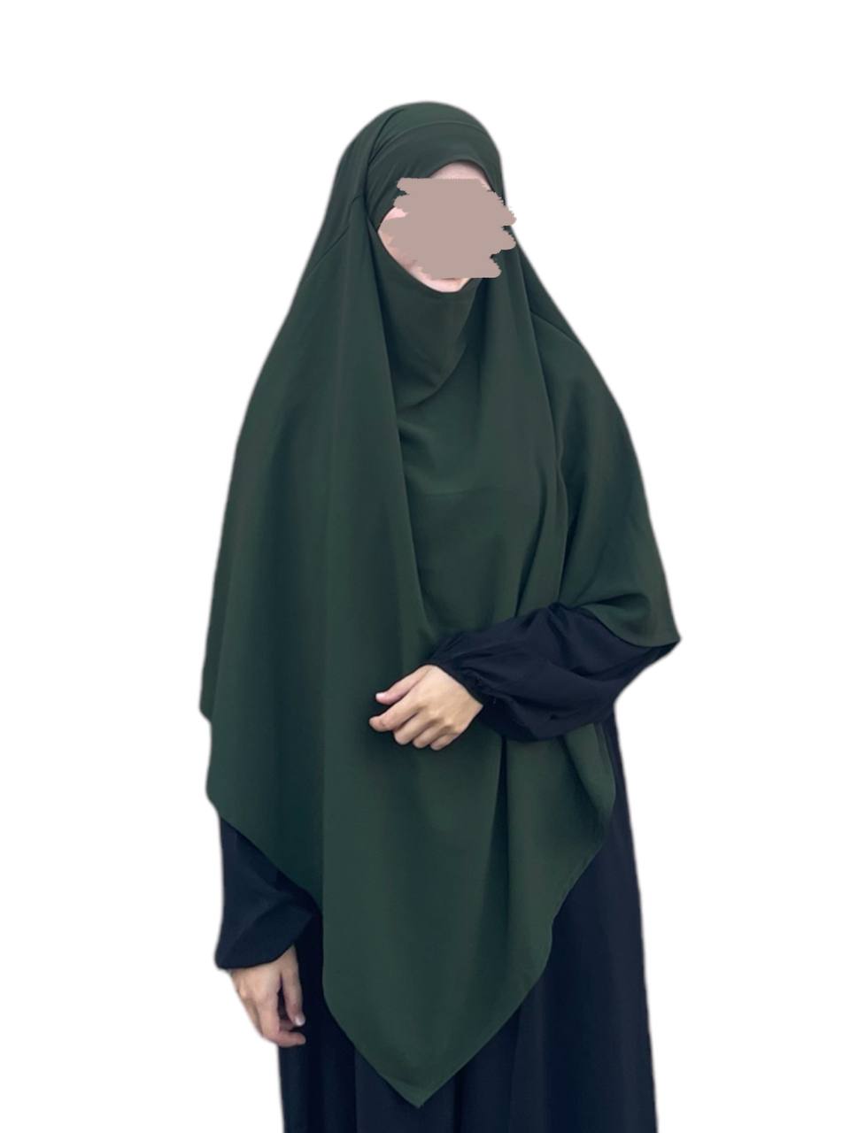 Einlagiger Khimar HIBA Medina Seide
