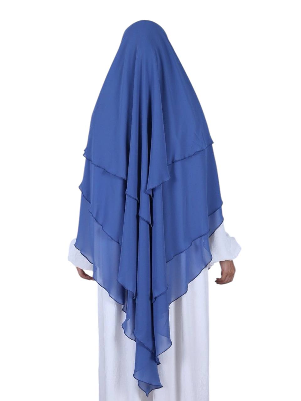 Dreilagiger Khimar Chifon