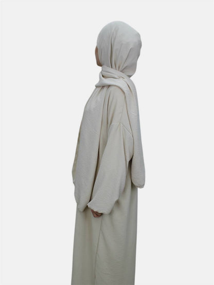 Einteilige Abaya mit integriertem Hijab