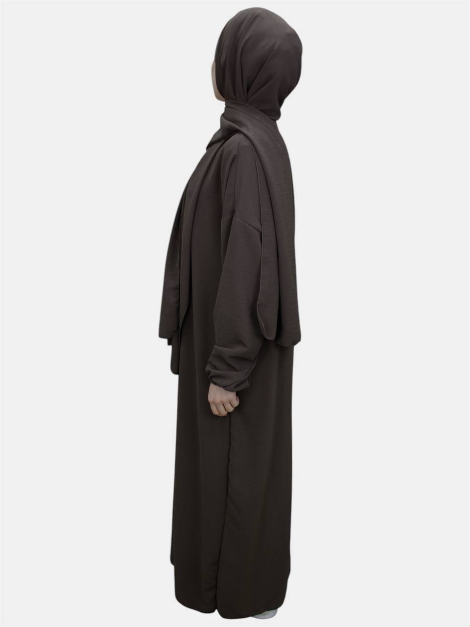 Einteilige Abaya mit integriertem Hijab