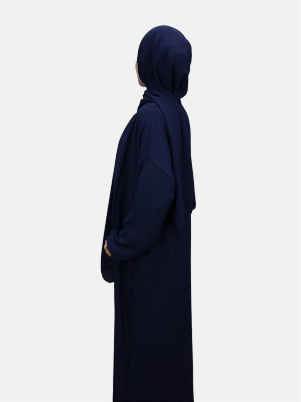 Einteilige Abaya mit integriertem Hijab