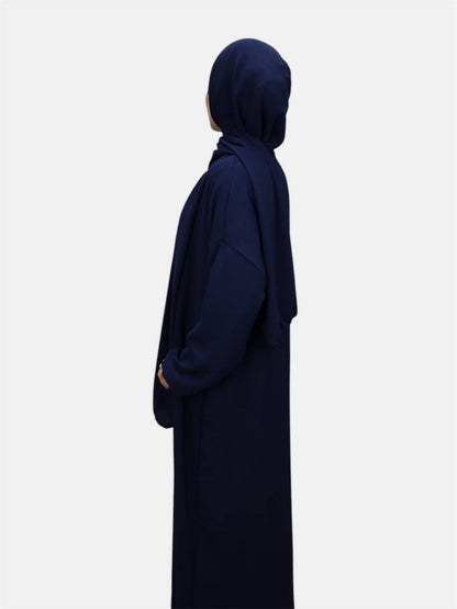Einteilige Abaya mit integriertem Hijab