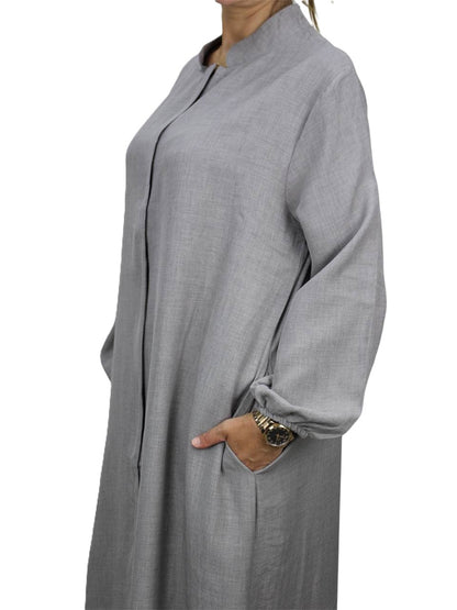 Stillkleid Abaya Nehir mit Reißverschluss