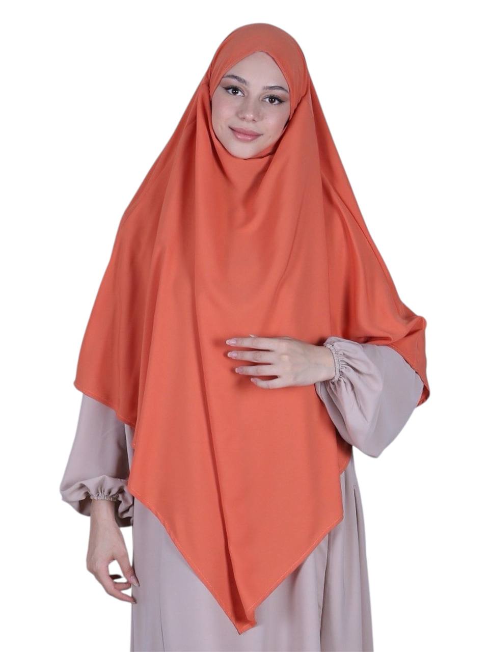 Einlagiger Khimar HIBA Medina Seide